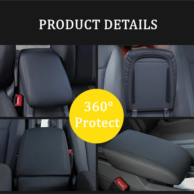 Center Console Armrest Soft Pad Protector Cover Compatible For Hyundai Tucson 2015 2016 2017 2018