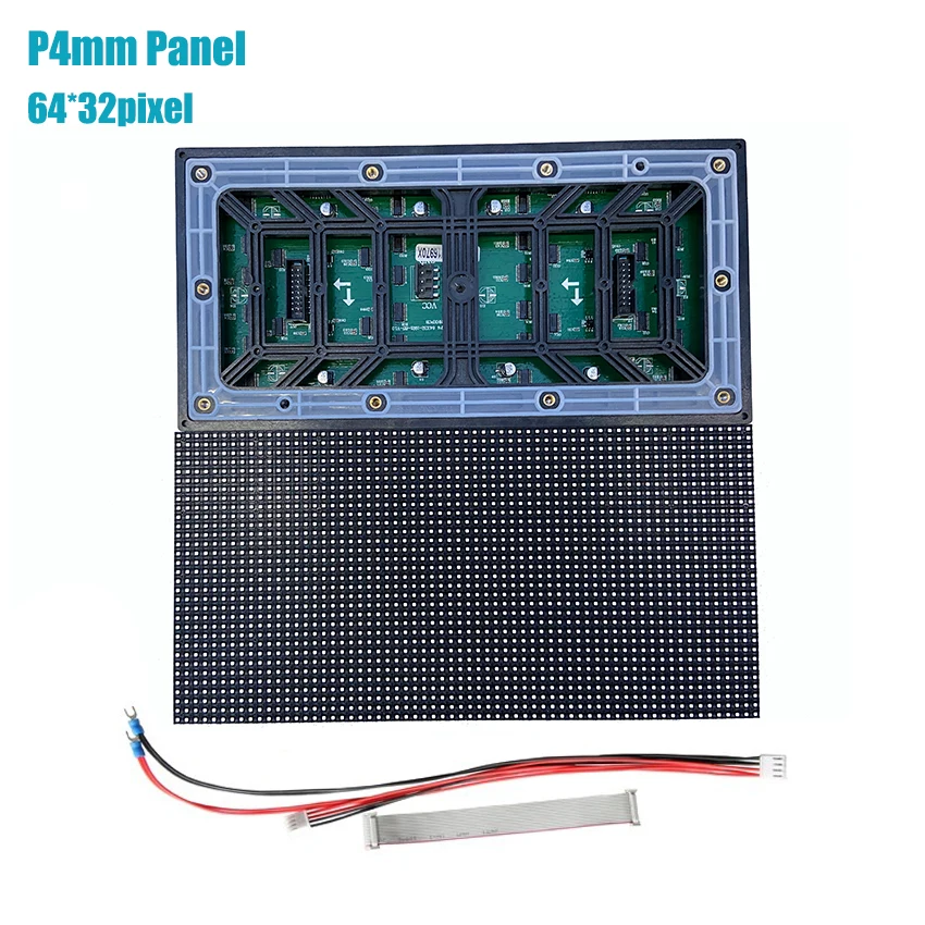 

P4 Outdoor Waterproof 64x32dots RGB High quality 256*128mm LED Module Video Wall RGB For Full Color Led Display Screen Modules