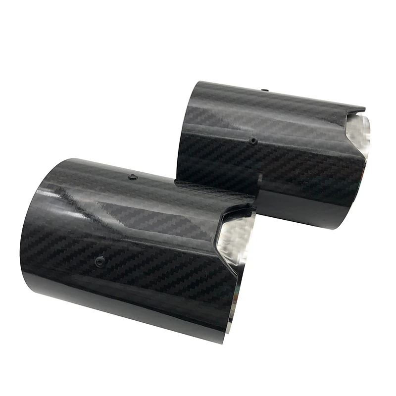 Real Carbon Fiber Exhaust tip For M Performance exhaust pipe M2 F87 M3 F80 M4 F82 F83 M5 F10 M6 F12 F13 X5M X6M 