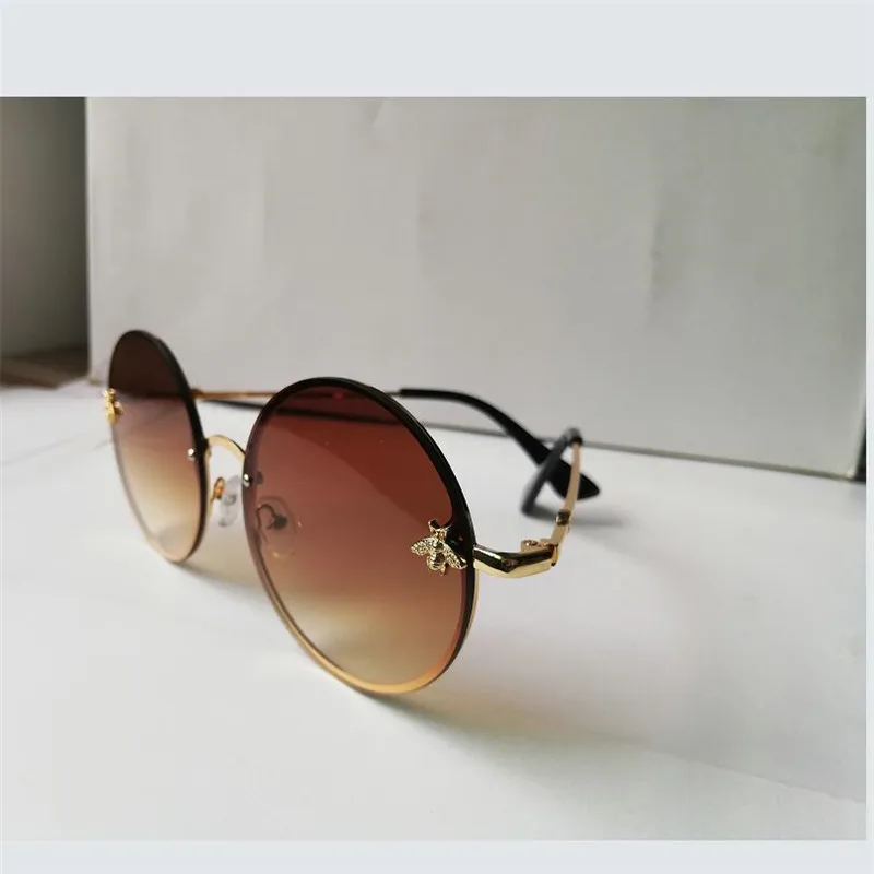 

Zowensyh 2024 HOT selling Bee Metal Sunglasses Titanium Frames Womens 1808 Sun glasses Metal Bee Sun glasses free shopping