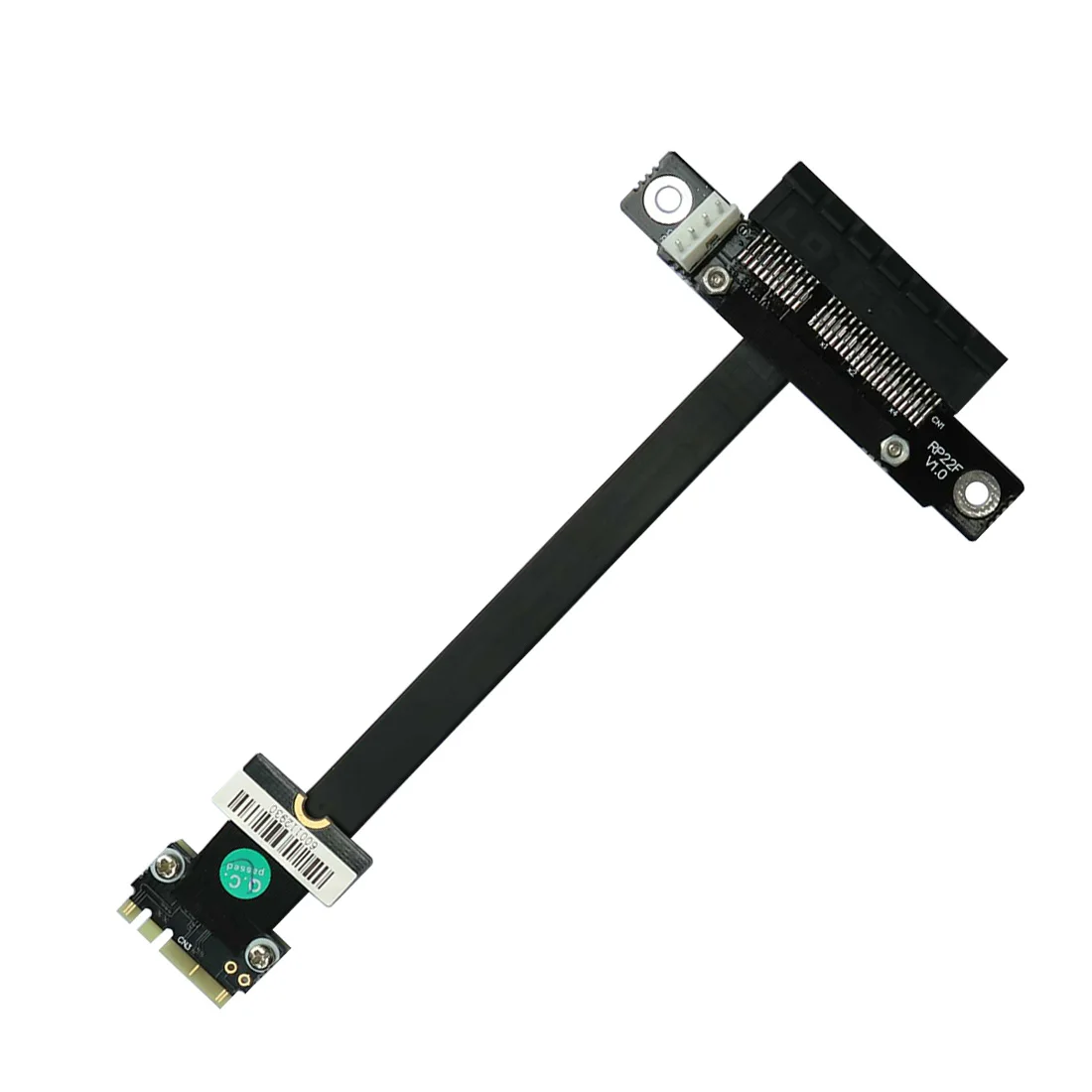 Imagem -06 - Cartão Adaptador Extensor Riser M.2 Wifi Chave ae a Mais e para Pci-e 4x x4 Cabo Gen3.0 Chave ae a e para Pcie 3.0x1x4x16 Cartão m2