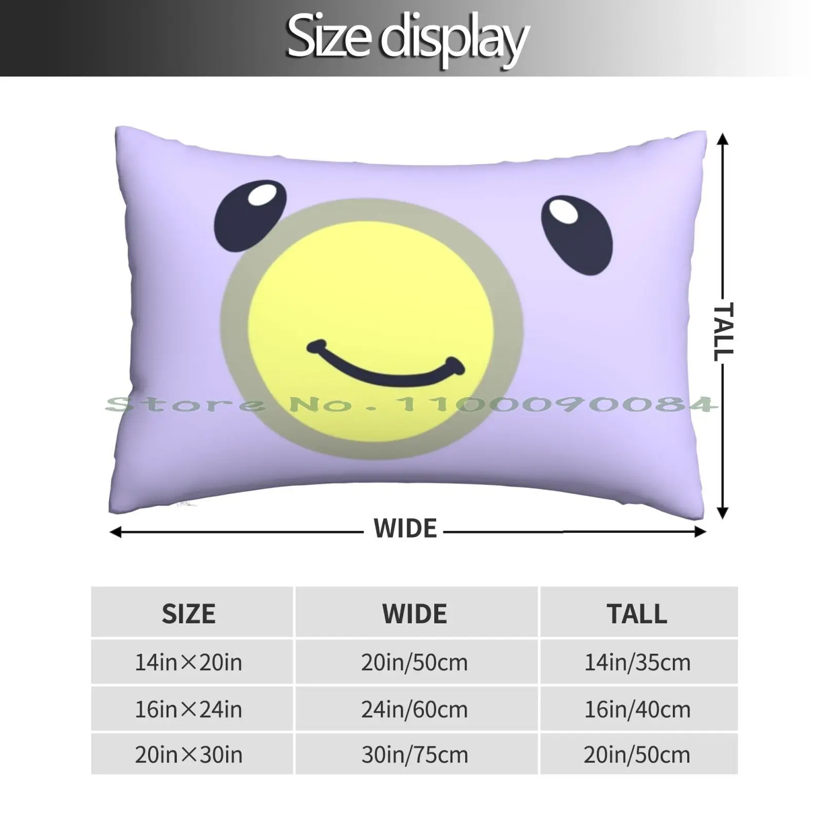 Phosphor Slime Cute Face Cut Out Pillow Case 20x30 50*75 Sofa Bedroom Dance Gavin Dance Music Aira Dave Matthews Logo Symbol