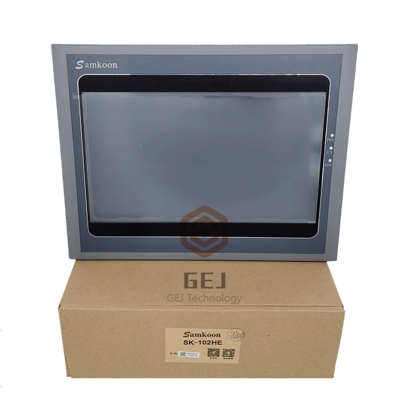 10.2 Inch SK-102HE v3 Samkoon DC 24V 1024*600 Resolution Touch Screen HMI