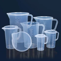 250-1000ml Graduated Measuring Cup Clear Silicone Cup Baking Beaker Liquid Without Handle Measuring glasses Kitchen Supplies