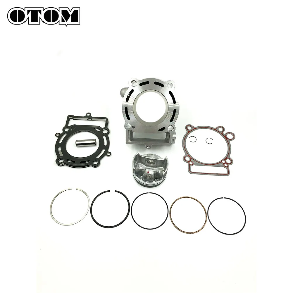 OTOM Motorcycle 77mm Big Bore Air Cylinder Box Piston Cylind Head ENGINE GASKET CONNECT ROD For ZONGSHEN NC250 250cc Parts Bikes