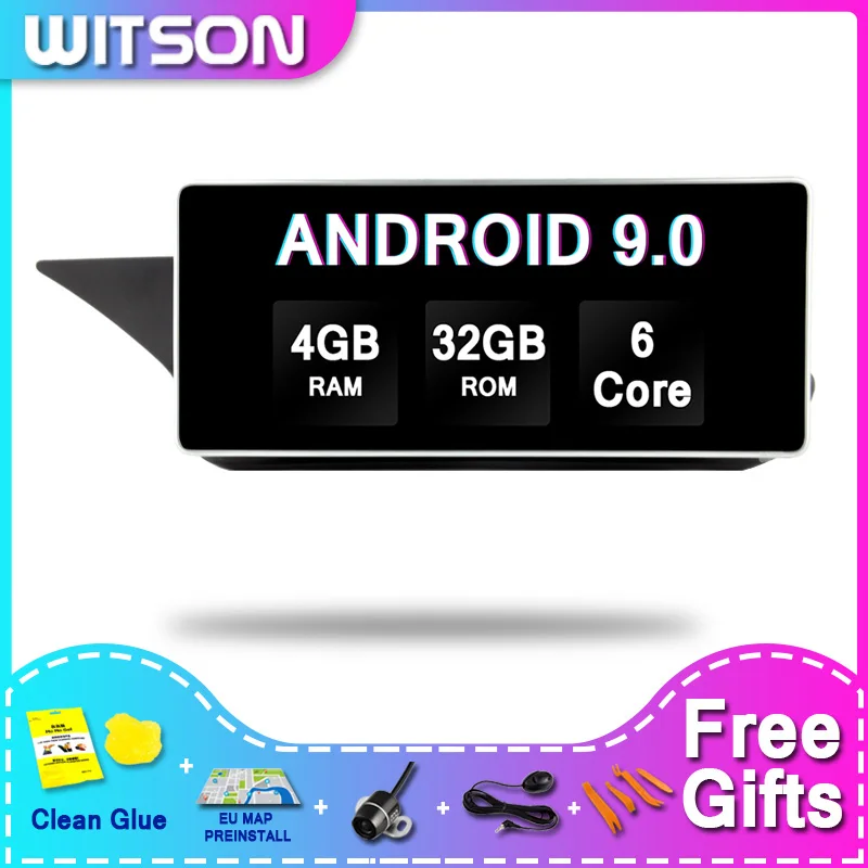 

WITSON Mercedes-Benz BIG SCREEN Android 9.0 Car DVD Gps For MERCEDES-BENZ E-Class SEDAN C207 A207 2013-2015 (NTG4.5) 4G 32GB