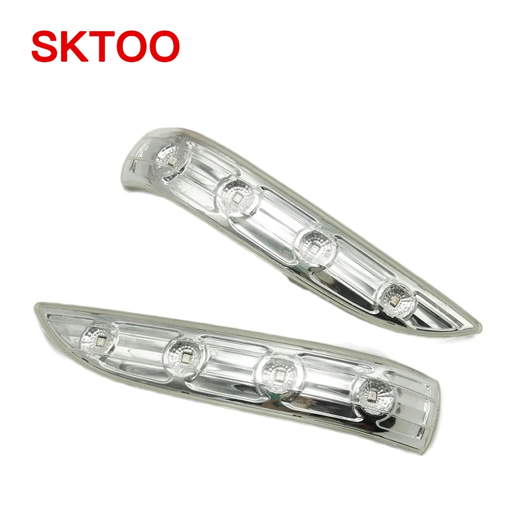 

SKTOO 2pcs rear-view mirror lamp for 2009-2011 2013-2015 Hyundai IX35 rear view mirror LED turn indicators light side lamp