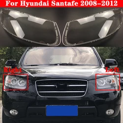 Osłona na przedni reflektor samochodu dla Hyundai Santafe 2008-2012 samochodów przezroczysty reflektor Shell reflektor Shell abażur reflektor szkło