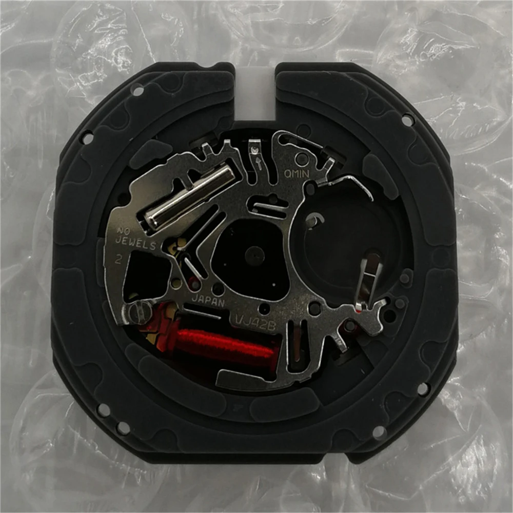Nuevo Movimiento de reloj japonés de repuesto para SII /TMI/ Epson VJ42 Quartz Movement Hands D3/D6 con piezas de reparación de batería