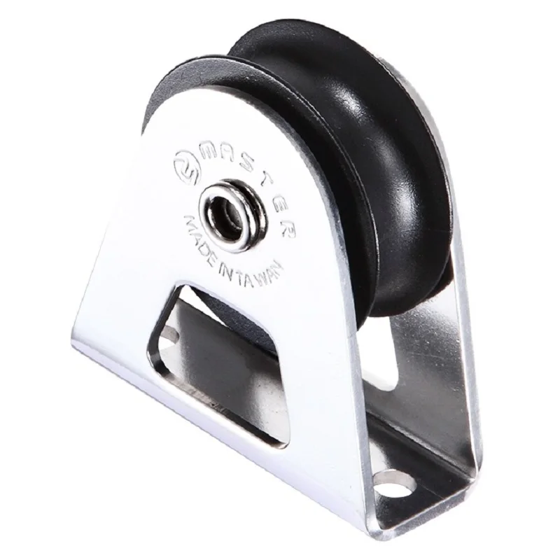 

Marine Boat Yacht Sailboat Dinghy 38mm 1 1/2 Inch Deluxe Fixed Lead Block Small Boat Block Master SPB-3819F