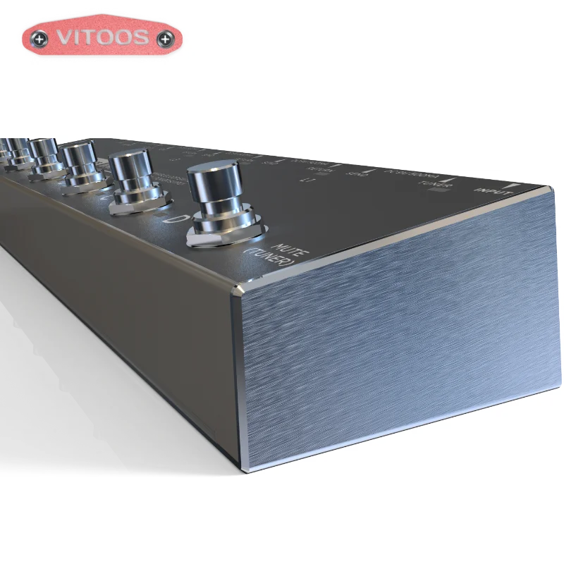 vitoos VMPS-4 loopswitcher isolated power supply built in pedal channel switch guitar bass effect program