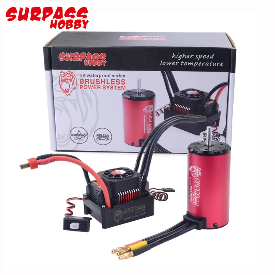 Surpass Hobby 4076 2000KV/2250KV Waterproof Brushless Motor With