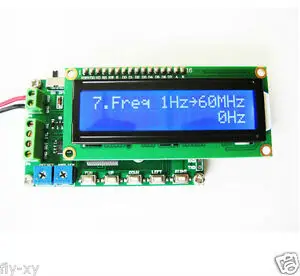 8M DDS Function Generator Signal Generator signal source + 60M Frequency meter