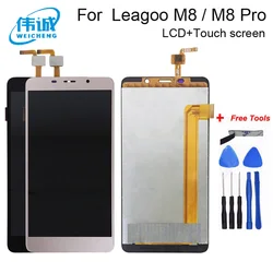 Pantalla LCD y montaje de pantalla táctil para Leagoo M8 Pro, piezas de reparación, Sensor de repuesto de 5,7 pulgadas, herramientas