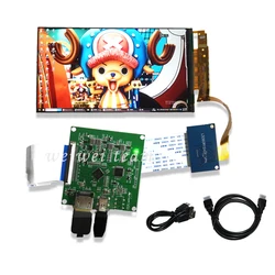 Wisecoco 6 Inch 2560x1440 2K LCD Display Kit MIPI Driver Board LS060R1SX01 for Medical Devices/DIY Projects 3D Printer Screens
