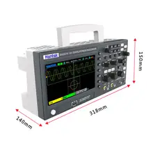 Portable Digital USB Oscilloscope 2 Channels 100/150Mhz #4