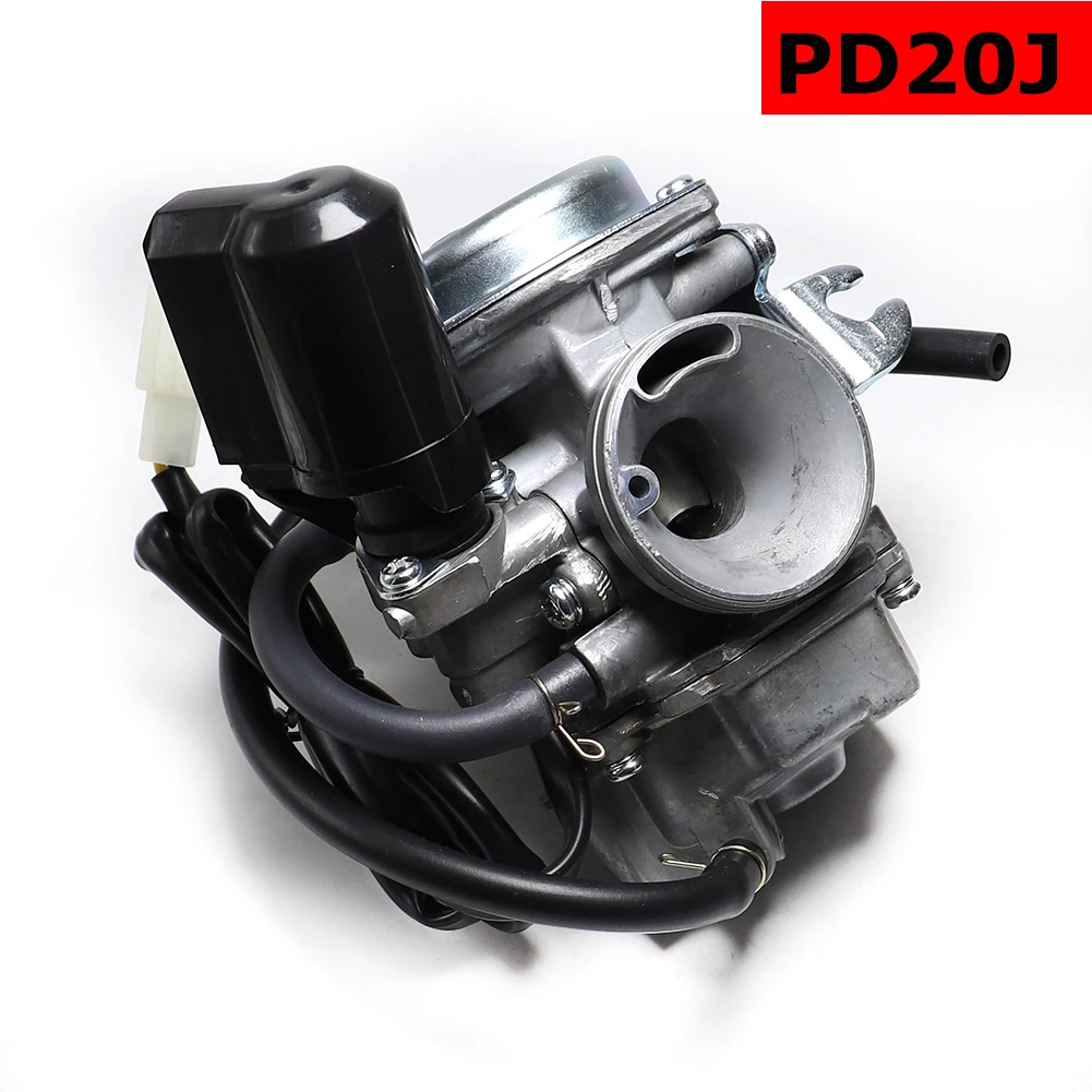 20mm Big Bore Carb Motorcycle Moto Bike Carburetor for GY 6 GY6 50cc 60cc 80cc 100cc 139QMB 139QMA Scooter Moped