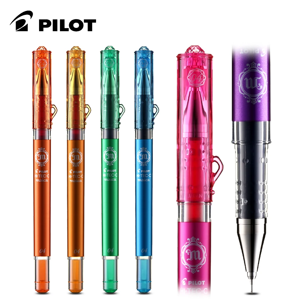 1pcs PILOT Maica HI-TEC-C Neutral Water Pen 0.4mm Needle Tube LHM-15C4 Smooth and Quick-drying Student Hand Account Special