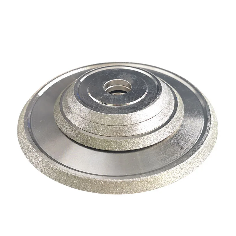 Roue de meulage en diamant galvanisé 45 degrés, roue de coupe de carreaux en céramique, roue oblique à angle pointu, roue de meulage dc