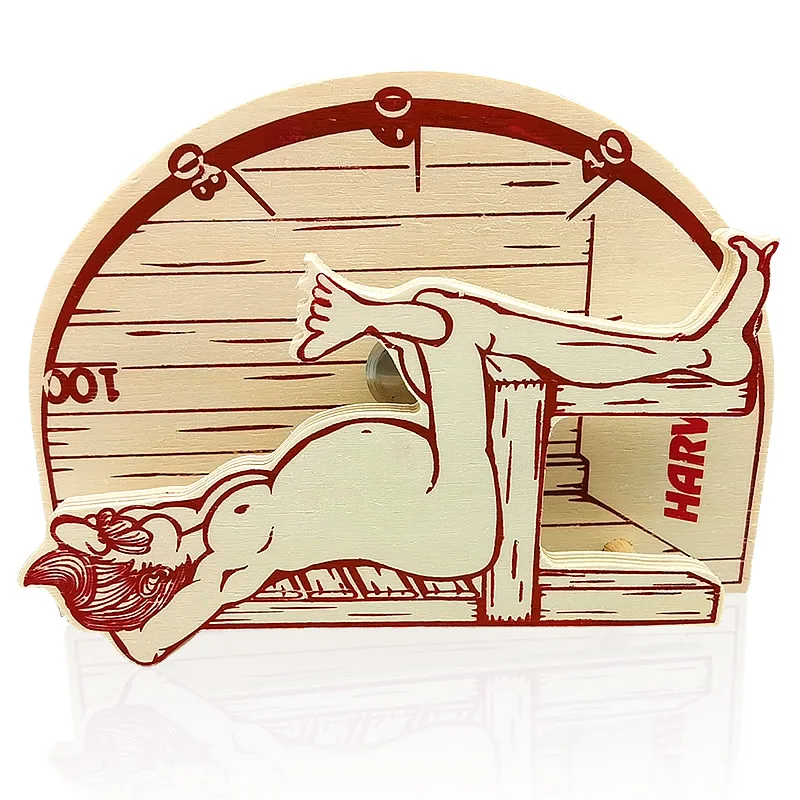 Sauna Accessory cartoon design sauna equipment thermometer