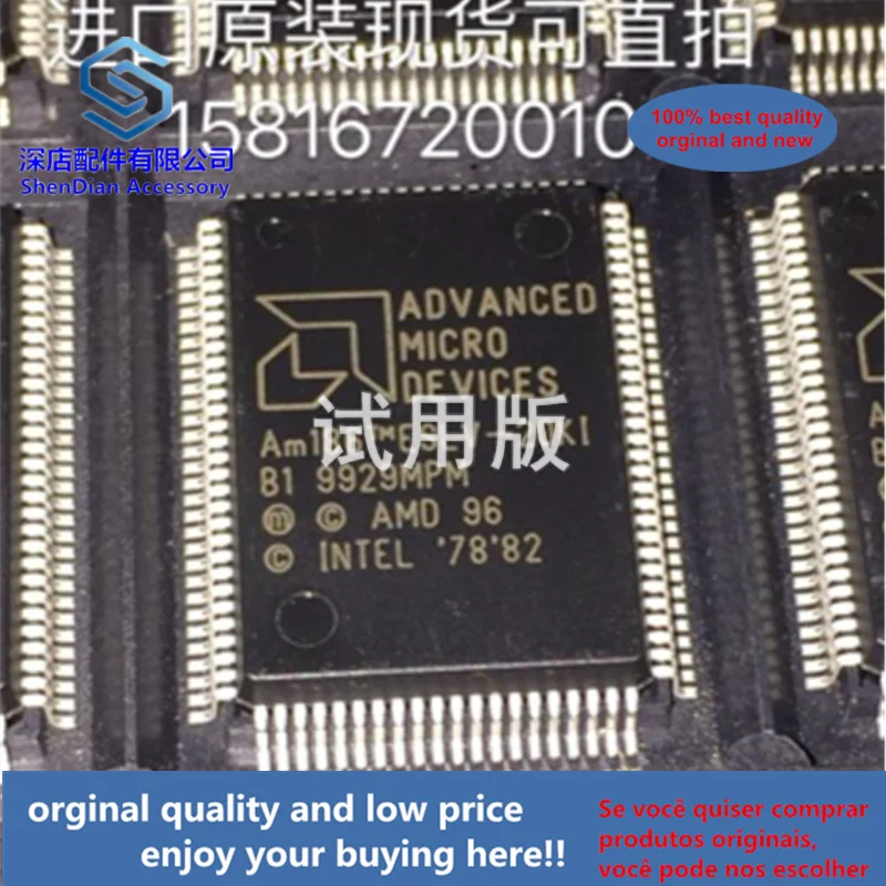 

1pcs 100% quality orginal new best qualtiy AM186ESLV-20KI AM186tmESLV-20KI AMD QFP100