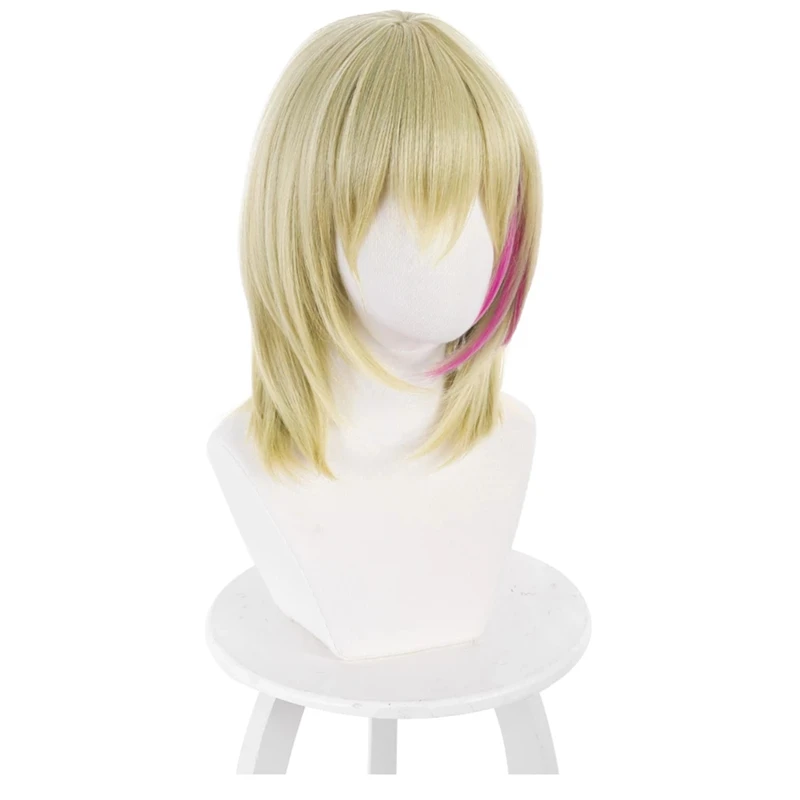 Anime Wonder Ei Prioriteit Rika Kawai Cosplay Pruik Korte Hittebestendige Synthetisch Haar Vrouwen Party Rollenspel Pruik