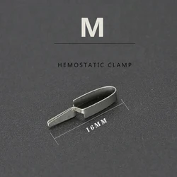 Hemostatic clip arterial venous clamp small blood vessel clip pet experiment closed device temporary blocking clamp Surgery Tool