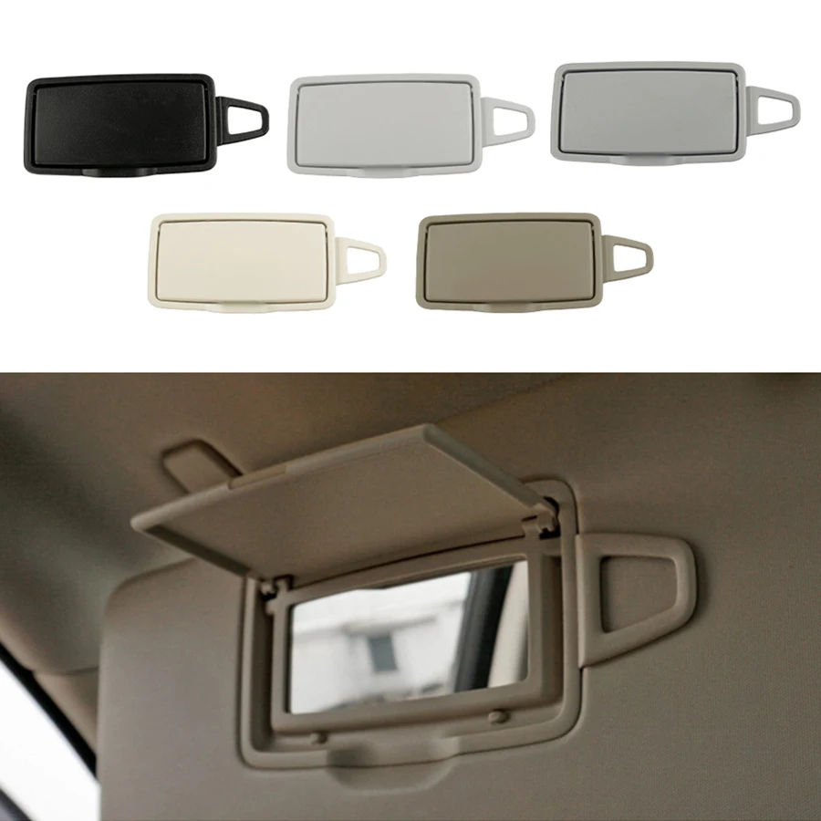 Sun Shade Visor Makeup Cosmetic Mirror Cover For Mercedes Benz	 ML GL GLE Class W166 W292 Auto Accessories 16681001109H43