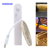 3M 2M 1M Wireless PIR Motion Sensor LED Strip Waterproof IP65 Night Light Under Bed lamp For Home Closet Wardrobe Cabinet Stairs