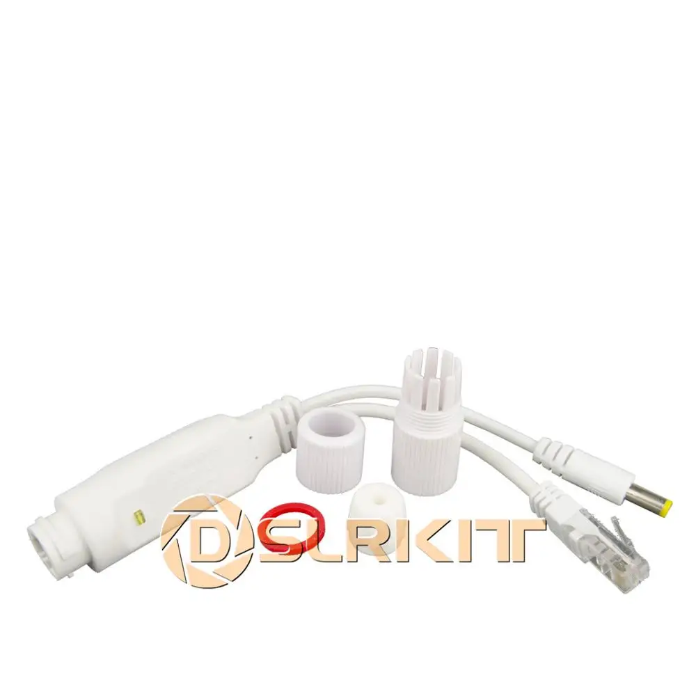 Imagem -06 - Dslrkit 250m Portas Poe Uplink Injector Switch Splitter Kit para 12v dc Cctv ip Câmera Max