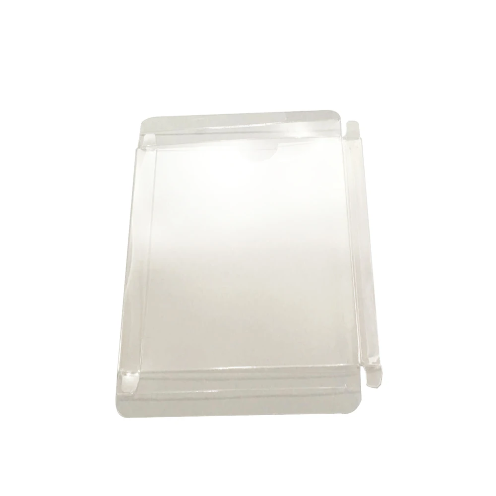 Clear transparent box For PS3  game card  collection display   storage  PET  protective box