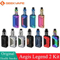 Original GeekVape Aegis Legend 2 Kit L200 Vape 200W Box MOD 5.5ml Z Sub Ohm 2021 Tank fit Z coil Electronic Cigarette Vaporizer