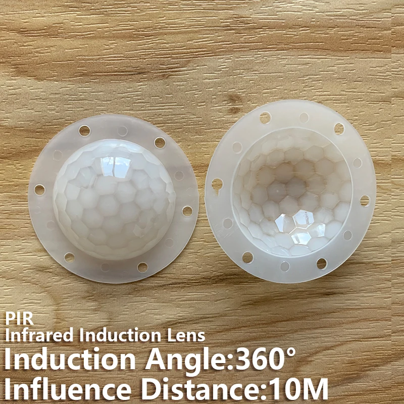 Fresnel lens Infrared induction 360 ° induction angle 10M distance PIR lens high sensitivity Infrared sensing of human body