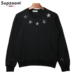 2021 New Arrival Top Fashion O-neck Knitted Casual Cotton Sweatshirts Autumn And Winter Clothes Dark Three-dimensional