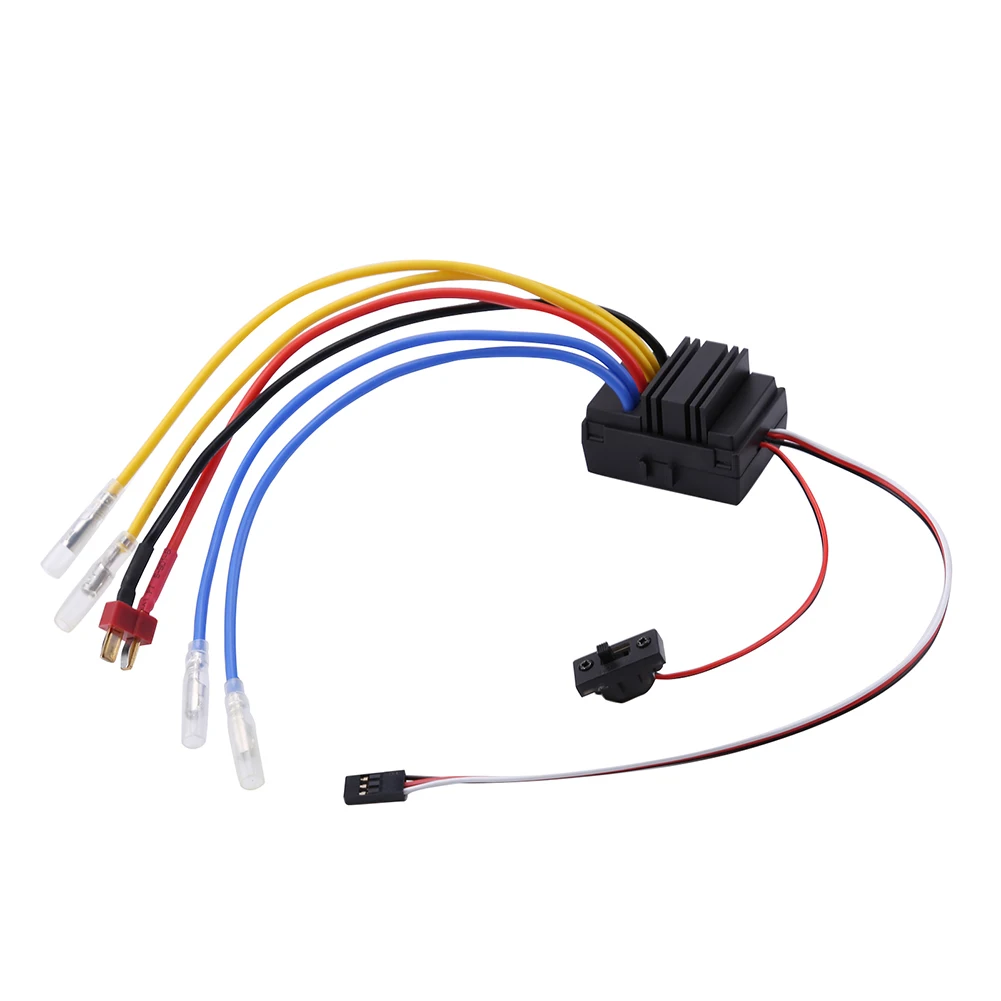 WP 880 80A Dual Brushed Waterproof ESC Speed Controller with Program Car For 1/8 RC Car