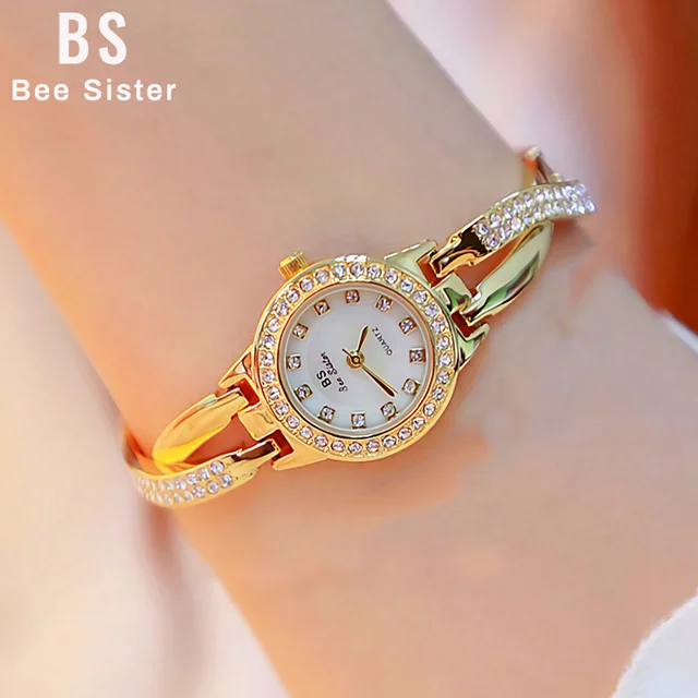 Luxury Women Watches Diamond Famous Brand Elegant Dress Quartz Watches Ladies Small Dial Clock Rhinestone Wristwatch Dropship