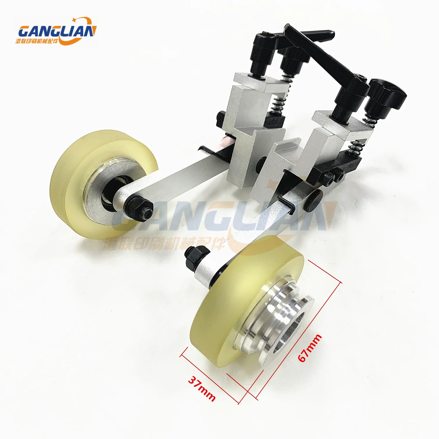 

1 Pair Die Cutting Machine Rubber Wheel Assembly Gilding Press Hot stamping machine