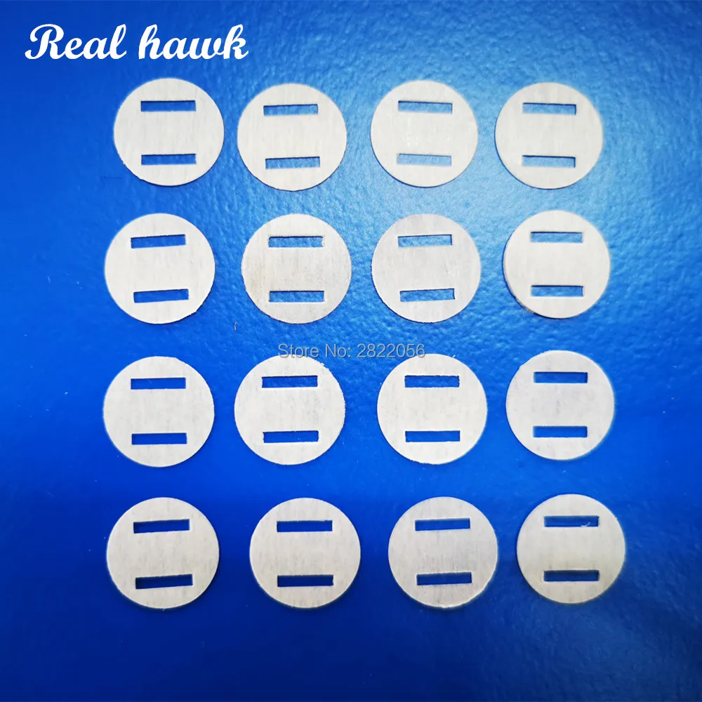

10 шт. ультратонких микропластины для шарниров 0,3 мм, круглые, белые, легкие, диаметр 20 мм, для систем управления радиоуправляемыми моделями и поделок своими руками