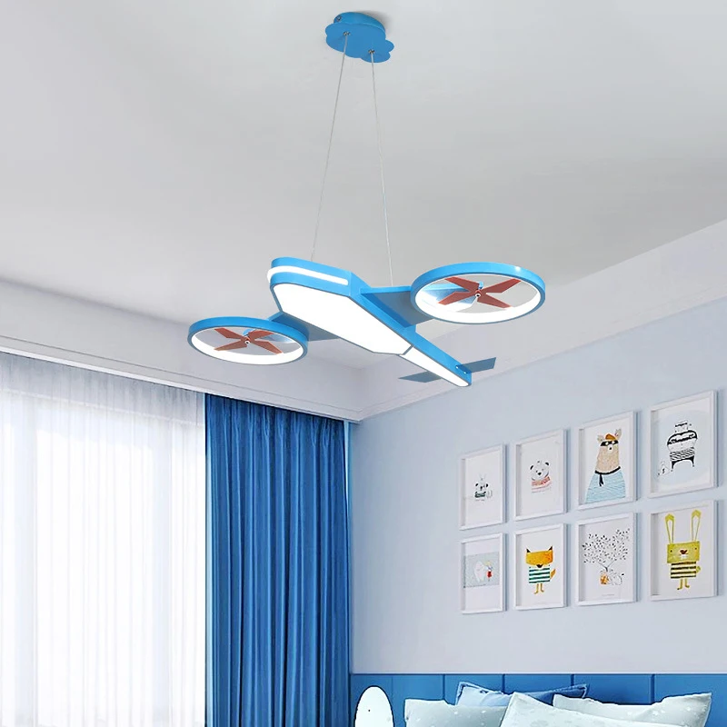 Children kids bedroom decor led lights for room indoor chandelier lighting chandeliers ceiling lamps for living room decoration