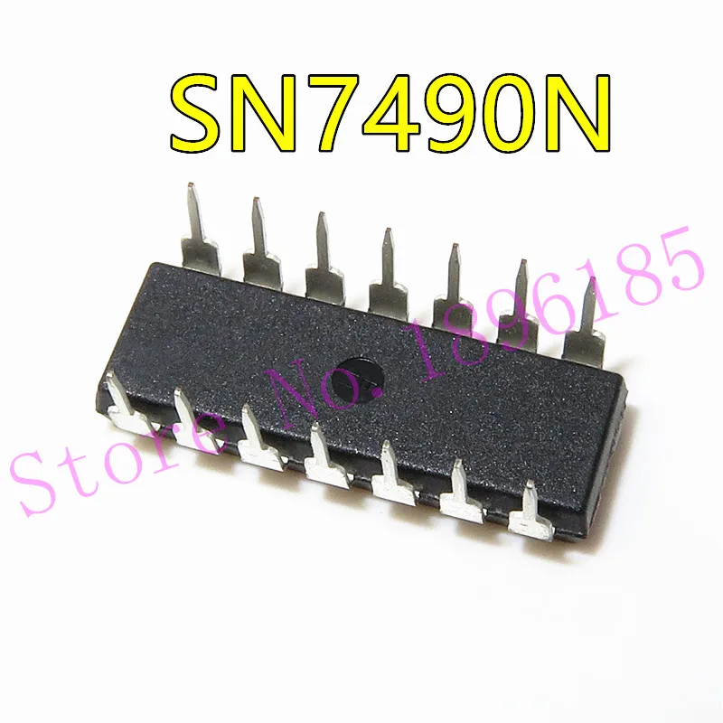 5pcs/lot SN7490N SN7490 DIP-14