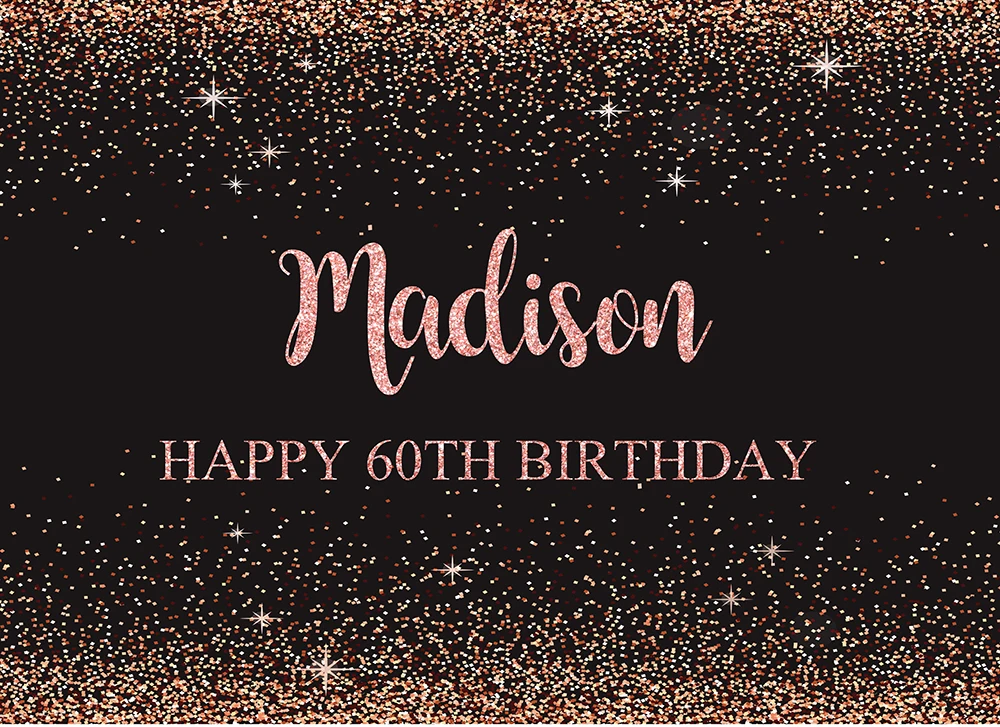 Фон для фотостудии BEIPOTO, черно-розовое золото, с блестками, для взрослых, праздничный баннер, реквизит для стола, десерта, B-455