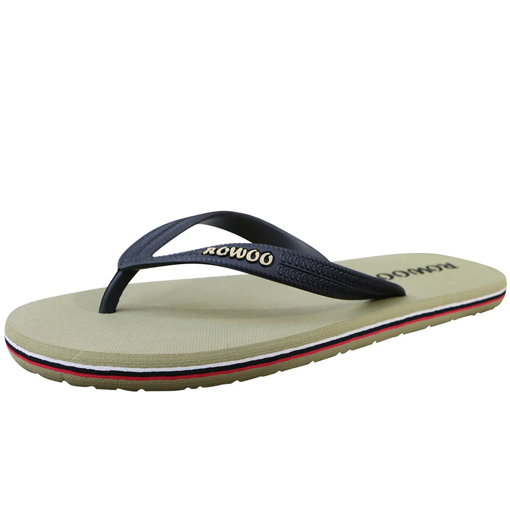 Men Beach Flip Flops Summer Fashion Shoes Casual Slippers Flat Sandals Male Footwear Indoor Outdoor Poor Bathroom Waterproof