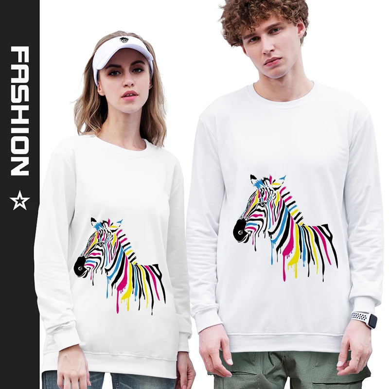 

3d Hoodies Pullover Print Animal Zebra and Horse Costume Men Women Capless Sweatshirts Daily Casual Long Sleeve Cool Hoodie Tops