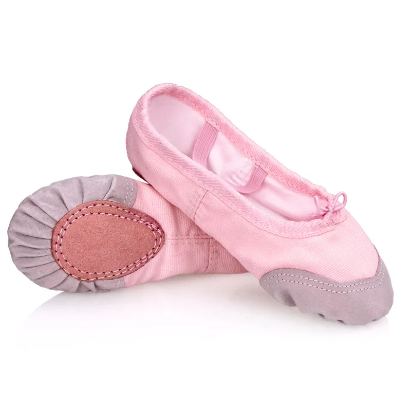 Girls Kids Pointe Shoes Dance Slippers High Quality Ballerina Boys Children Practice Shoes For Ballet