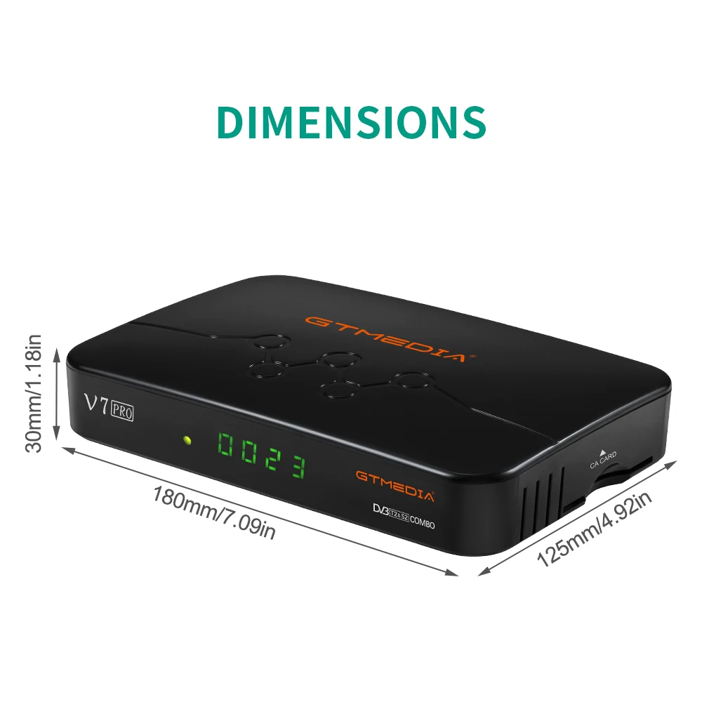 1080P HD DVB-S2 GTmedia V7 PRO Mars combination Satellite TV Receiver DVB-T/T2 with USB Wifi Support BISS auto roll DRE Biss key