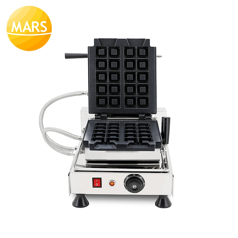 New Snack Waffo Bites Crispy Waffle Buns Maker Square Rotating Waffle Machine Electric Waffle Iron Machine Bubble Egg Cake Oven