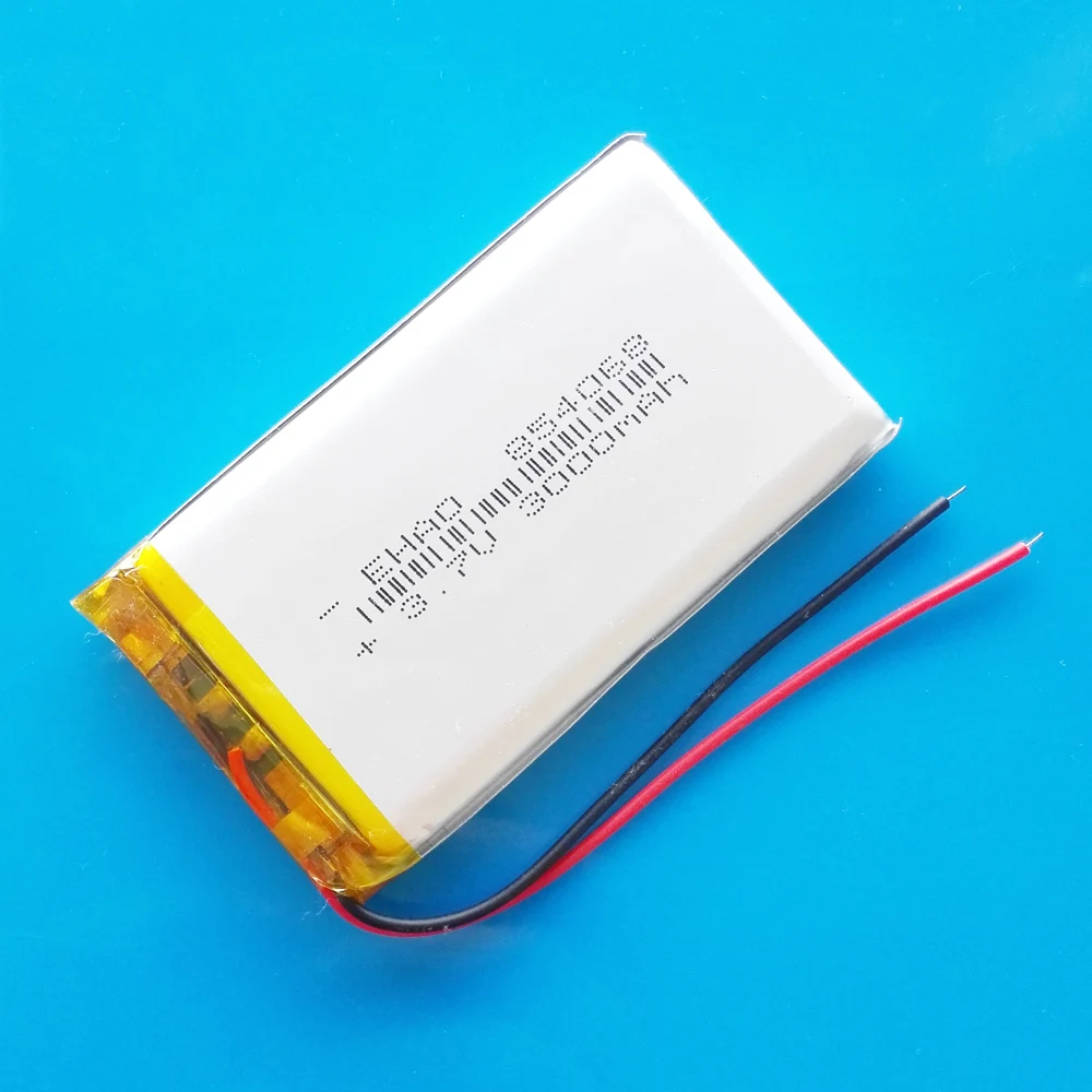 Batería recargable de polímero de litio lipo de 3,7 V 3000 mAh 854068   para GPS power bank Tablet PC PAD PDA Laptop