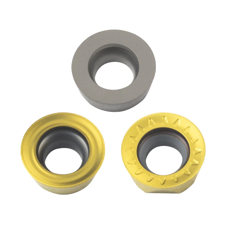 Imagem -03 - Carboneto Insere Ferramentas de Trituração Peças do Torno do Cnc Rpmt Rpmw Rpgt 0702 08t2 1003 1204 1605 Yz15tf Kt7580 H01 o