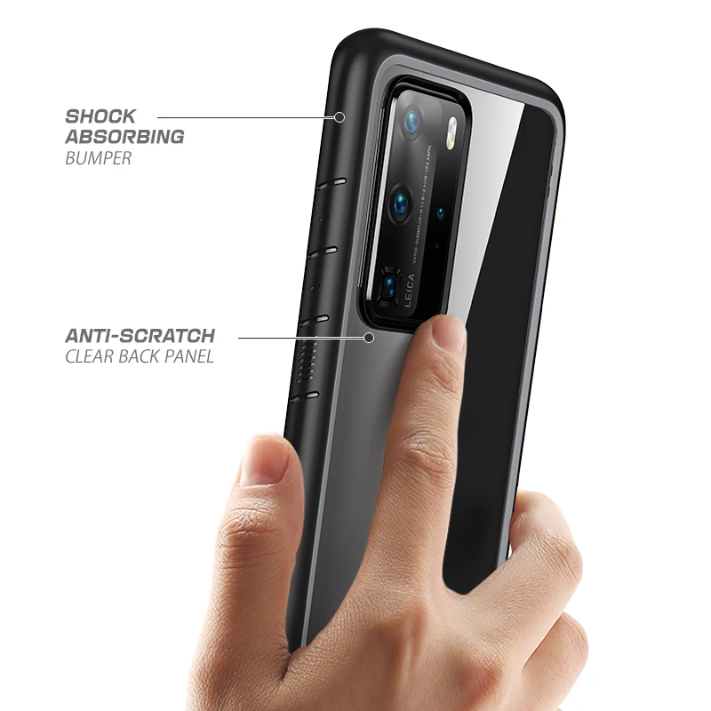 

Phone Case For Huawei P40 Pro Case (2020 Release) Style Slim Anti-knock Premium Hybrid Protective TPU Bumper+PC Clear Cover
