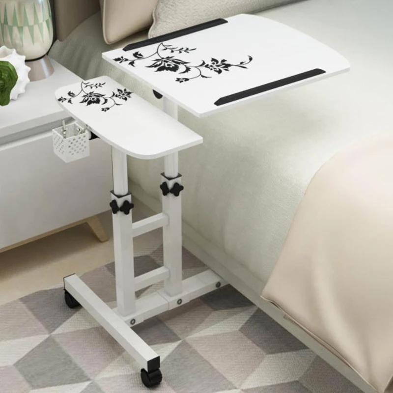 Foldable Computer Table Portable Standing Desk Bed Side Table Height Adjustable Laptop table Furniture with pen holder